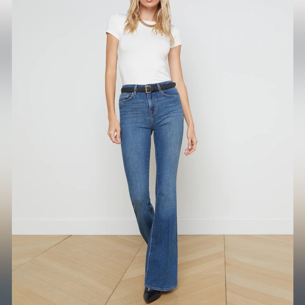 NWT L’Agence Bell High Rise Flare Jeans - Size 23